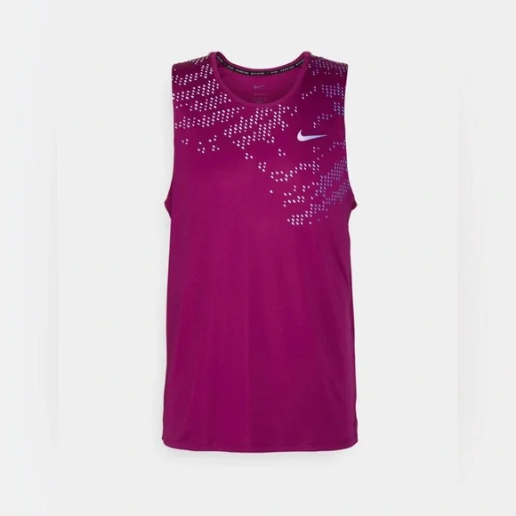Nike Tank Top Dri-FIT UV Run Division Miller - Purple - Picture 3 of 6